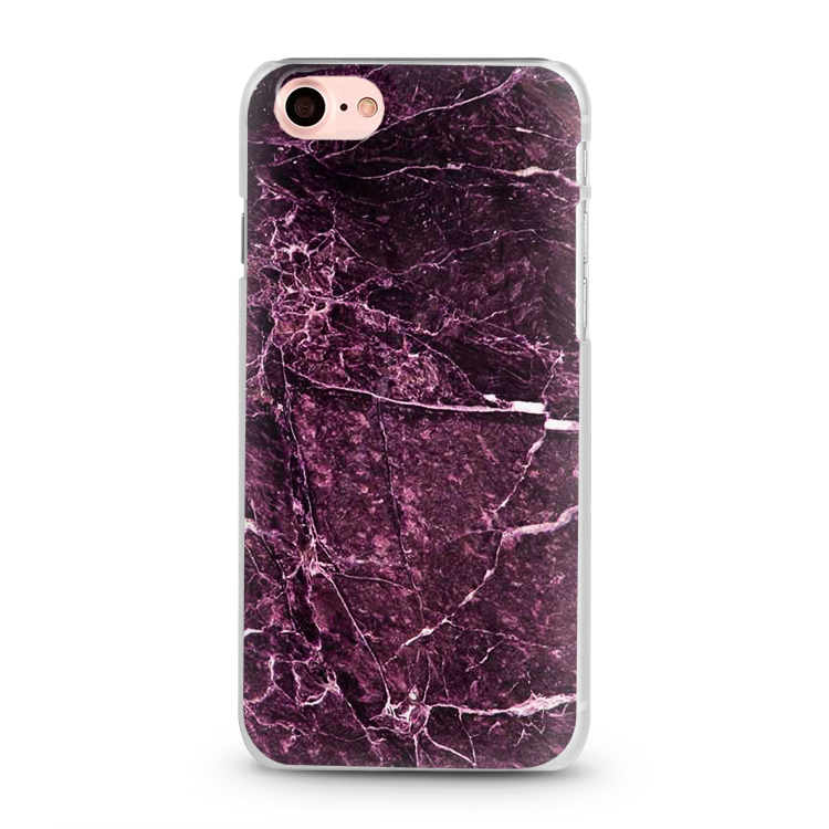 LYX Skal för iPhone 7 - Marmormönster Rosa